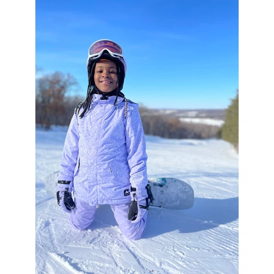 Dziewczęca Kurtka Snowboardowa Burton Elodie (Stardust) FW24_1