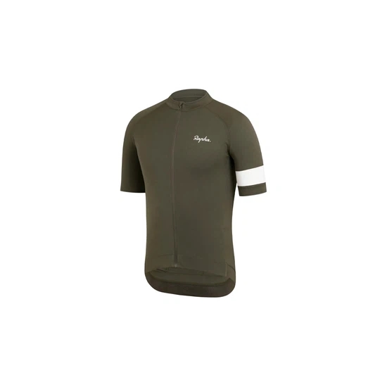 Koszulka rowerowa Rapha Core (Ciemnozielony)-S_1