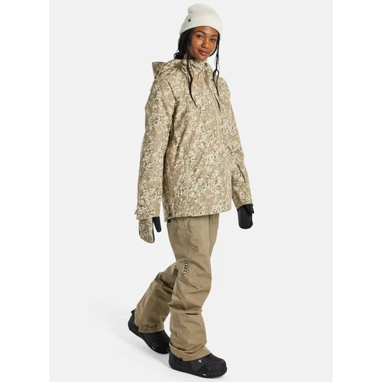 Damska Kurtka Snowboardowa Burton GORE-TEX Pillowline Anorak (Snowfall Camo) FW25_8