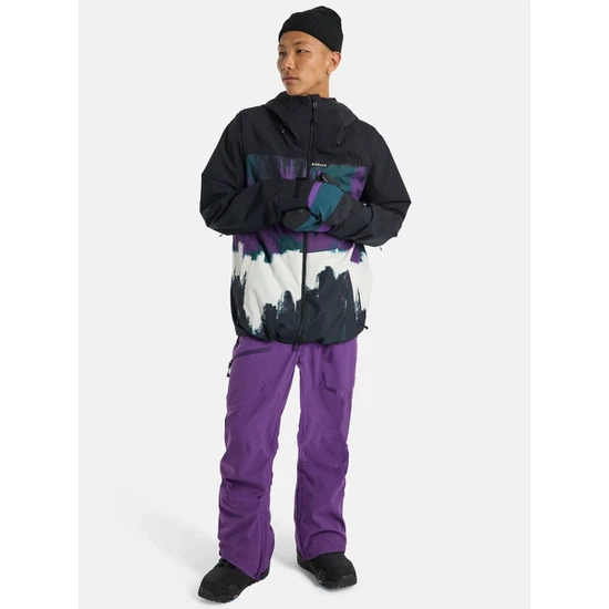 Kurtka Snowboardowa Burton Lodgepole (True Black/Forest Chalk) FW25_7 thumbnail