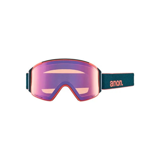 Gogle Anon M4S Cylindrical MFI (Deep Emerald / Perceive Variable Blue) FW25_3