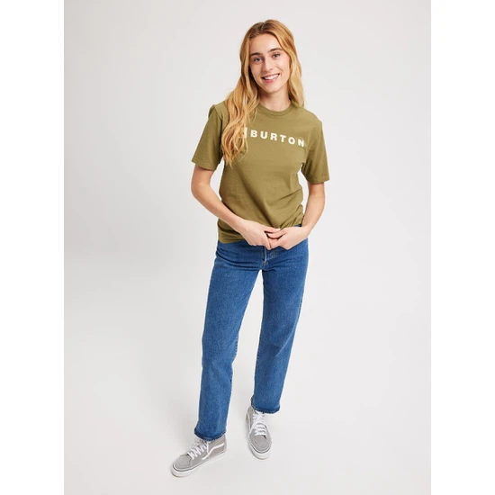 Koszulka Burton Horizontal Mountain (Martini Olive) FW24_4