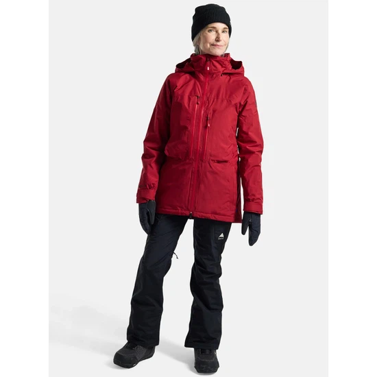 Damska Kurtka Snowboardowa Burton GORE-TEX Pillowline Anorak (Deep Red) FW25_8 thumbnail