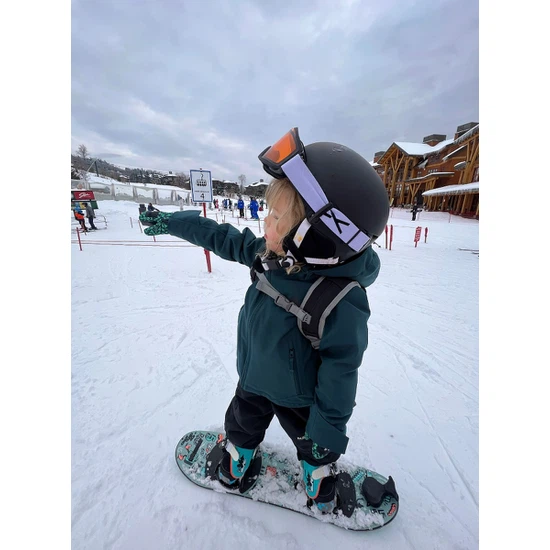 Dziecięca Kurtka Snowboardowa Burton TD Hillslope (Deep Emerald) FW26_2