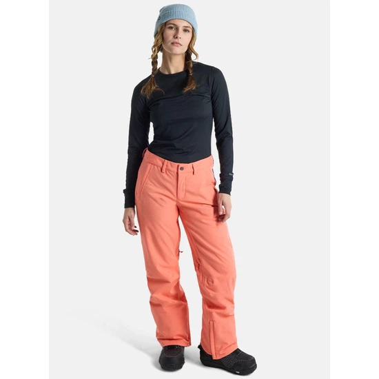 Damskie Spodnie Snowboardowe Society (Peach Echo) FW25_7