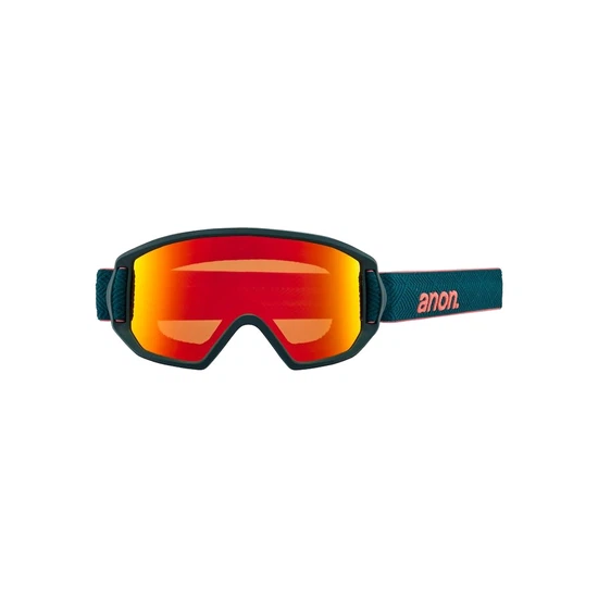 Gogle Dziecięce Anon Relapse Junior MFI (Deep Emerald / Red Solex) FW25_3