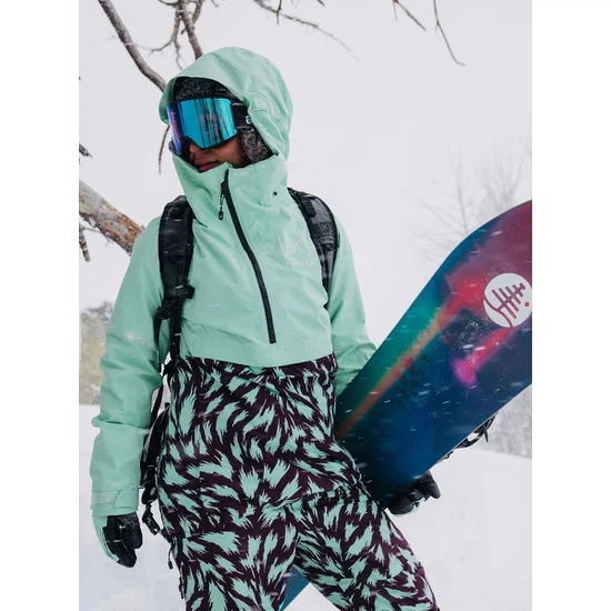 Damska Kurtka Snowboardowa Burton AK GORE-TEX 2L Kimmy Anorak (Powder Mint/Fur Purple Root) FW25_1 thumbnail