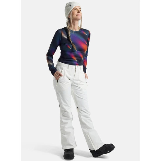 Damskie Spodnie Snowboardowe Burton Vida (Stout White) FW25_3 thumbnail