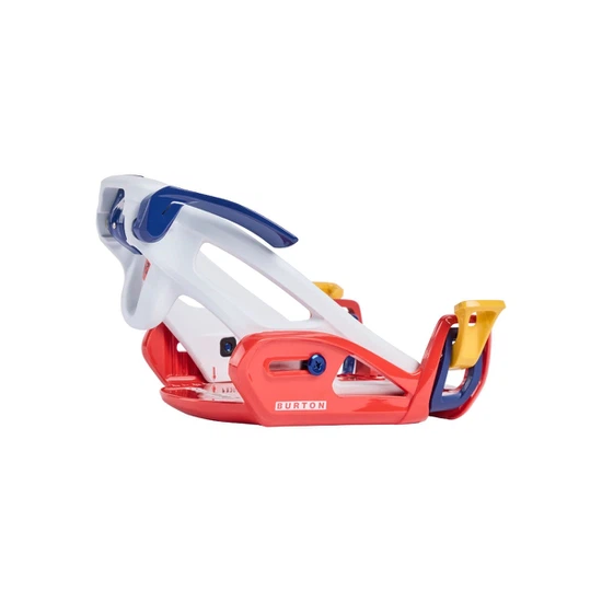 Dziecięce Wiązania Snowboardowe Burton Step On Grom (White / Multi) FW25_2