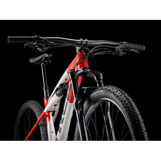 Rower TREK 2025 Supercaliber SL 9.6 Gen 2 (Lunar Silver/Lava Red)_4 thumbnail