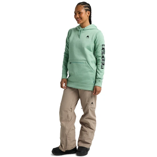 Damska Bluza Aktywna Burton Oak Long PO ( Soft Sage Heather) FW26_3