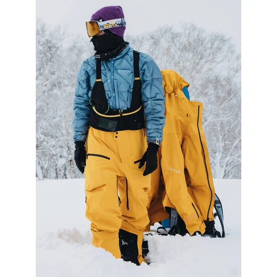 Spodnie Snowboardowe Burton AK GORE-TEX PRO 3L Tusk Bib (Goldenrod) FW25_2