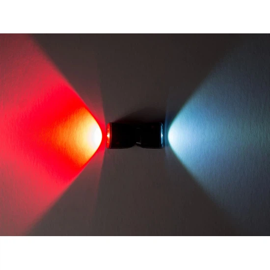 Zestaw świateł do roweru miejskiego Bontrager Ion 100 R/Flare R (Czarny)_3