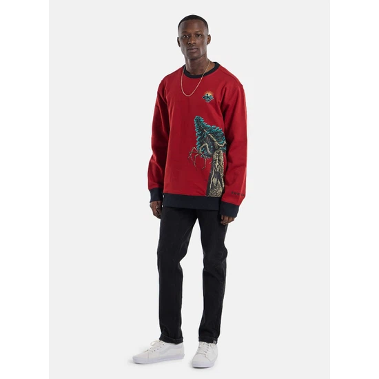 Bluza Burton 1995 Kelly Air Crew (Sun Dried Tomat) SS23_1 thumbnail