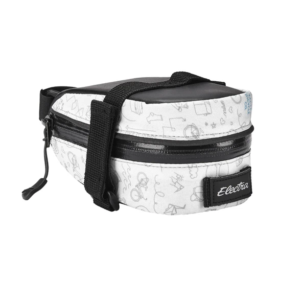 Electra Doodle Saddle Bag (Biały/Jasnoszary)_1