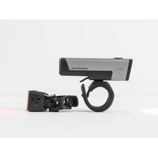 Zestaw lampek rowerowych Bontrager Ion Comp R/Flare R City (Metaliczny ciemnoszary Gunmetal)_3 thumbnail