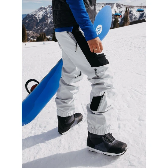 Damskie Spodnie Snowboardowe Burton GORE-TEX Carbonate (Gray Cloud) FW23_1