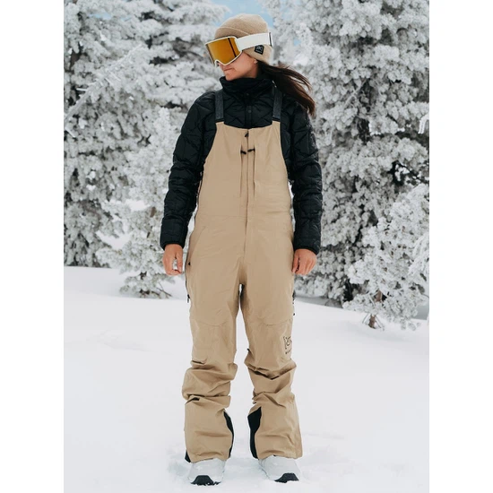 Damskie Spodnie Snowboardowe Burton AK GORE-TEX Kimmy 2L Bib (Kelp) FW24_1