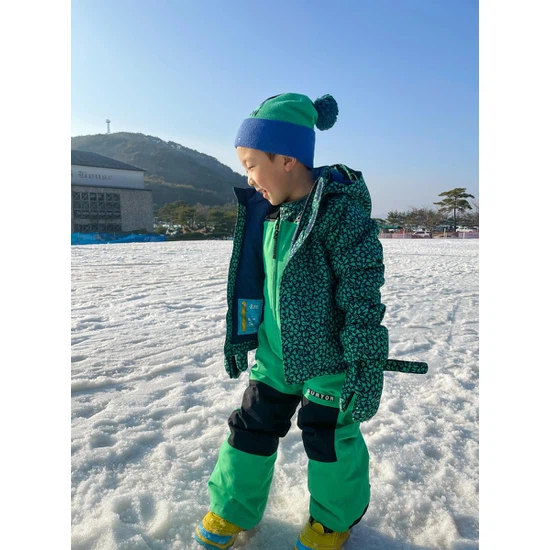 Dziecięce Spodnie Snowboardowe Burton Maven Bib (Galaxy Green) FW24_2 thumbnail
