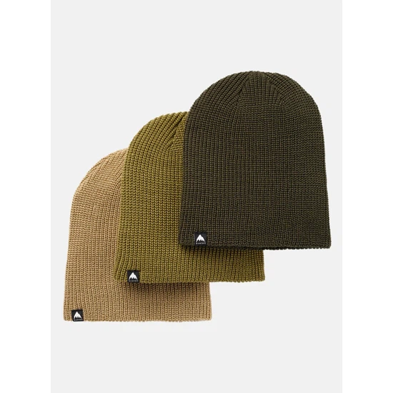 Dziecięca Czapka Zimowa Burton Recycled DND Beanie 3-Pack (Forest Night/Kelp/Martini Olive) FW24_1