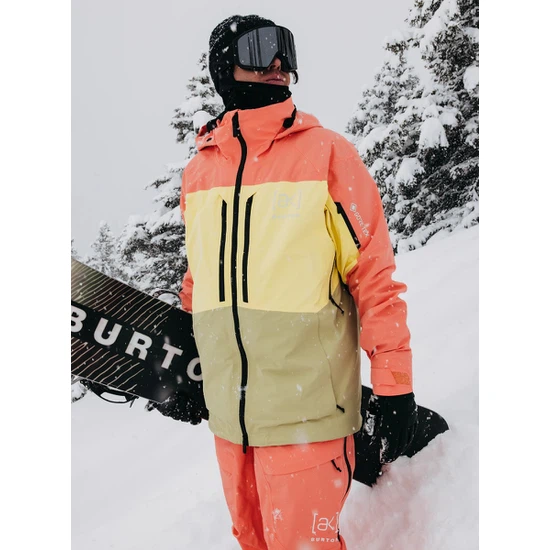 Kurtka Snowboardowa Burton AK GORE-TEX 2L Swash (Reef Pink/Buttermilk/Mushroom) FW24_1 thumbnail