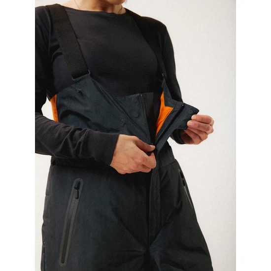 Spodnie Snowboardowe Burton MINE77 x Run DMC GORE-TEX Puffer Bib (Black Distressed Print) FW24_7 thumbnail