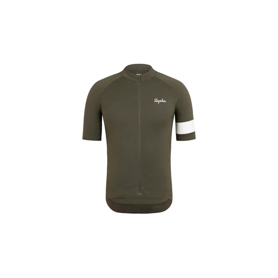 Koszulka rowerowa Rapha Core (Ciemnozielony)-S_2