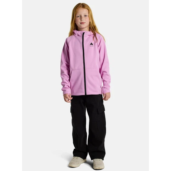 Dziecięca Bluza Aktywna Burton Crown Weatherproof FZ (Orchid Purple) FW25_4