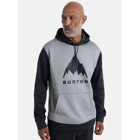 Bluza Aktywna Burton Oak PO (Gray Heather/True Black) FW25_1 thumbnail