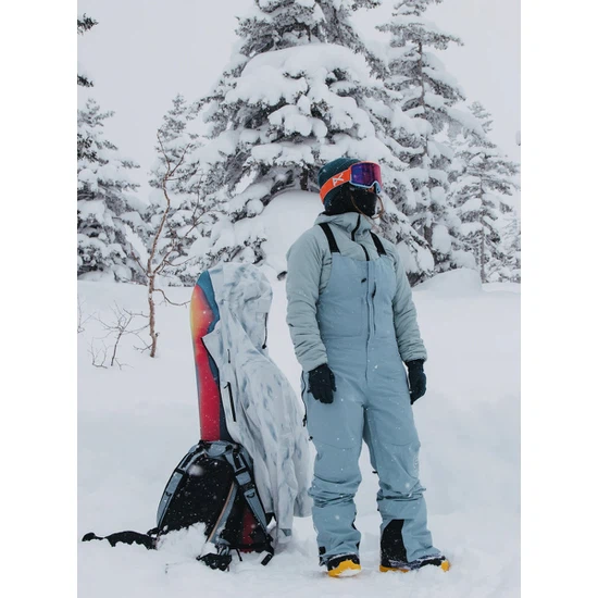 Damskie Spodnie Snowboardowe Burton AK GORE-TEX Kimmy 2L Bib (Dusty Blue) FW25_2 thumbnail