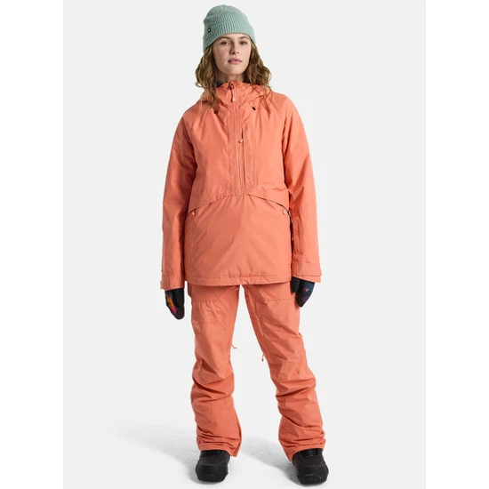 Damska Kurtka Snowboardowa Burton GORE-TEX Pillowline Anorak (Peach Echo) FW25_8 thumbnail