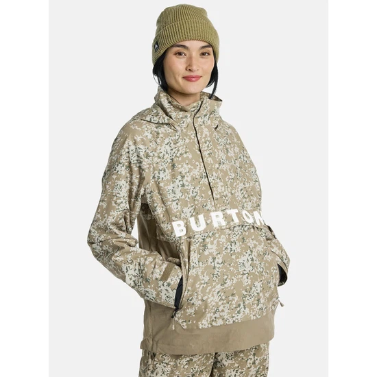 Damska Kurtka Snowboardowa Burton Frostner Anorak (Snowfall Camo/Summit Taupe) FW25_1 thumbnail