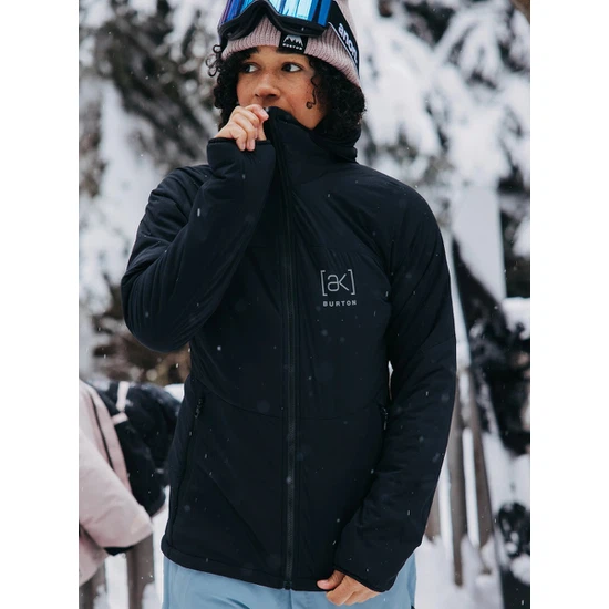 Damski Ocieplacz Burton AK Helium Hooded Stretch Insulated (True Black) FW26_1