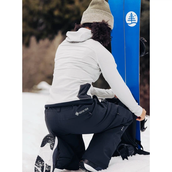 Damska Bluza Aktywna Burton AK Helium Power Grid™ PO (Gray Cloud) FW25_2 thumbnail