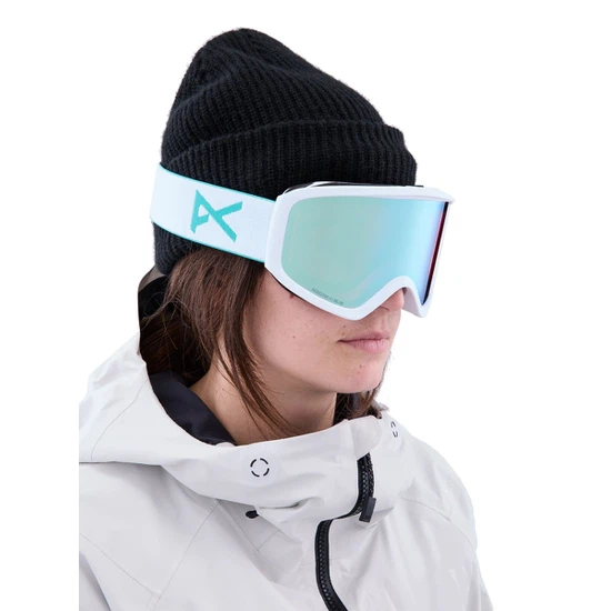 Gogle Anon Insight (White / Perceive Variable Blue) FW23_1