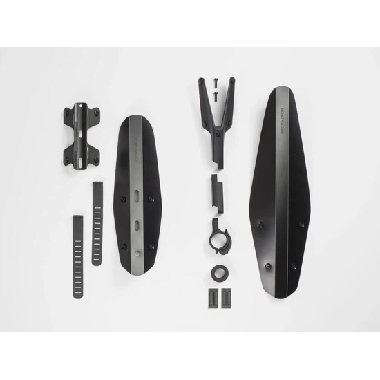 Uniwersalny zestaw błotników Bontrager Universal Road/CX/MTB (Czarny Mat)_4 thumbnail