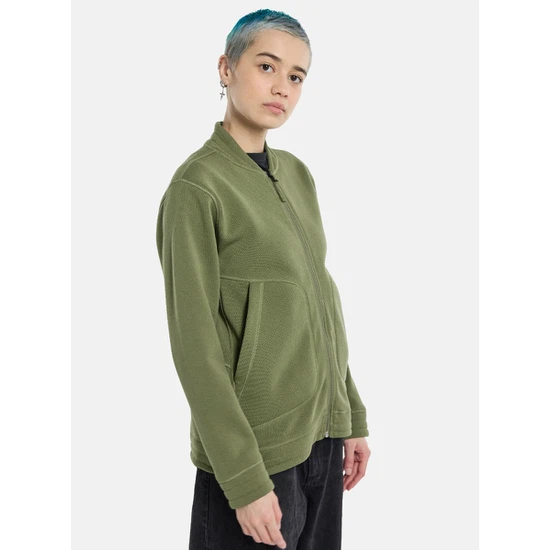 Damska Bluza Aktywna Burton Runin FZ (Forest Moss) FW24_1