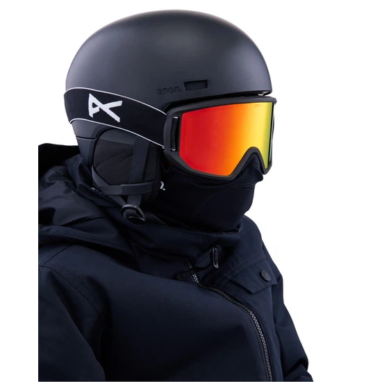 Gogle Dziecięce Anon Relapse Junior MFI (Black / Red Solex) FW23_1