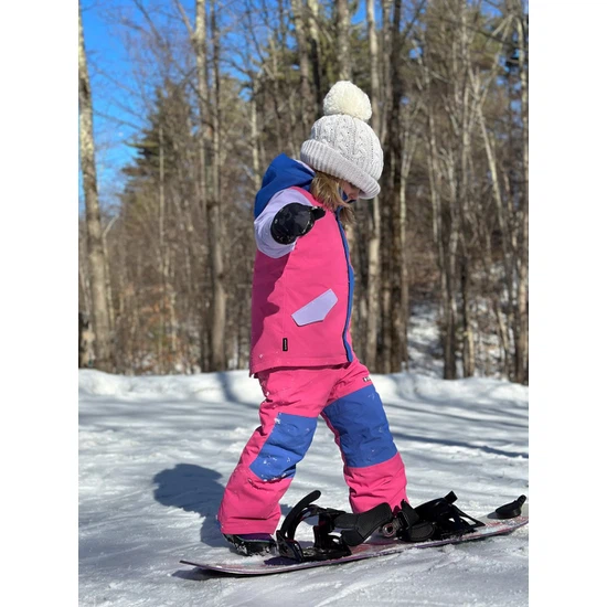 Dziecięce Spodnie Snowboardowe Burton Maven Bib (Fuchsia Fusion) FW24_1