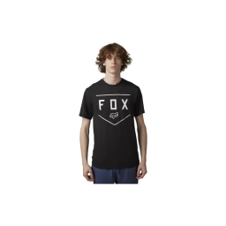 Męska Koszulka Rowerowa Fox Racing Shield (Czarny)-S_1 thumbnail