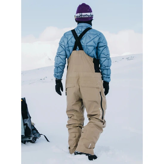 Spodnie Snowboardowe Burton AK GORE-TEX 3L Freebird Bib (Summit Taupe) FW25_3 thumbnail