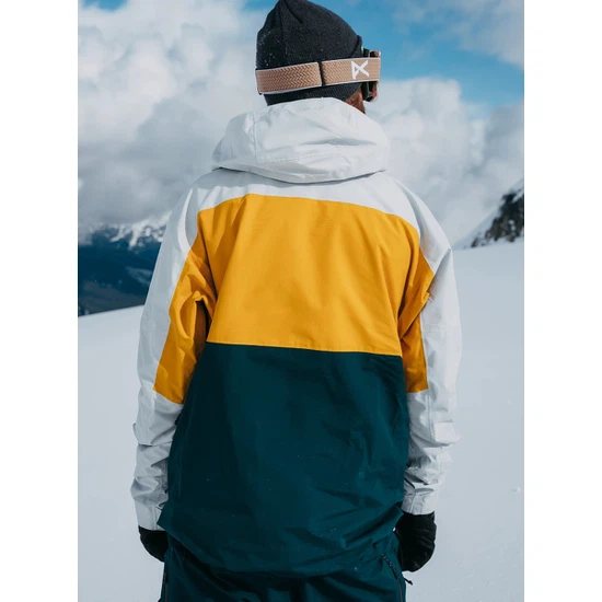 Kurtka Snowboardowa Burton AK GORE-TEX 2L Swash (Gray Cloud/Golden Rod/Deep Emerald) FW25_2