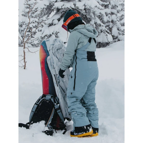 Damskie Spodnie Snowboardowe Burton AK GORE-TEX Kimmy 2L Bib (Dusty Blue) FW25_3
