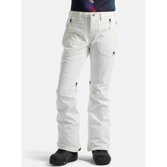 Damskie Spodnie Snowboardowe Burton Vida (Stout White) FW25_1 thumbnail