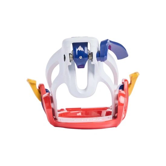 Dziecięce Wiązania Snowboardowe Burton Step On Grom (White / Multi) FW25_4