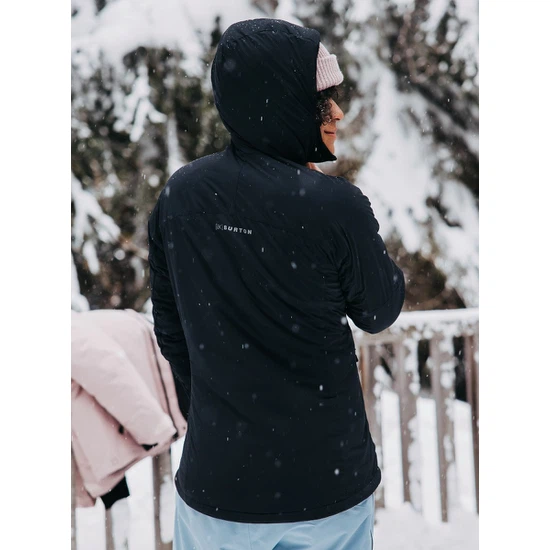 Damski Ocieplacz Burton AK Helium Hooded Stretch Insulated (True Black) FW26_3