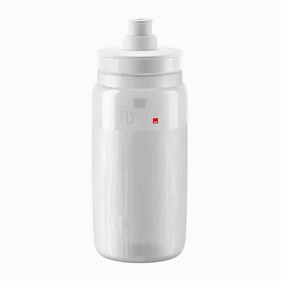 Bidon Elite Fly Tex 550ml (Clear/Grey Logo)_1