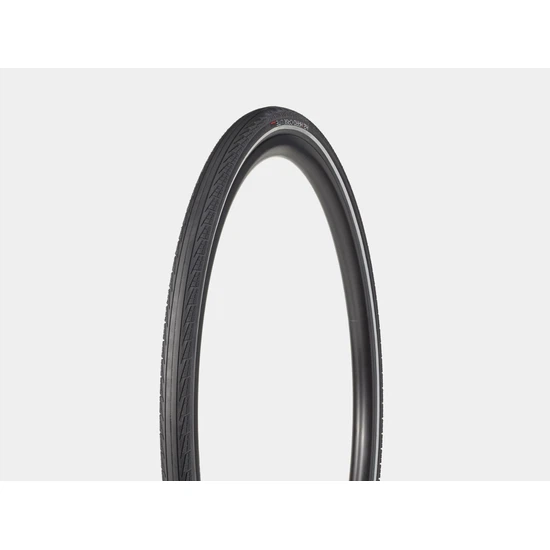 Opona hybrydowa odblaskowa Bontrager H2 Hard-Case Lite (Czarny/Odblaskowy)_1 thumbnail