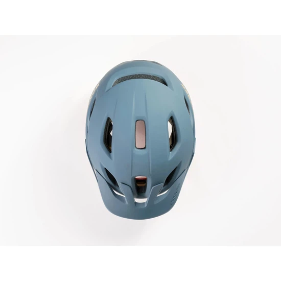 Kask rowerowy Bontrager Quantum Mips (Battleship Blue/Marigold Mat)_5 thumbnail