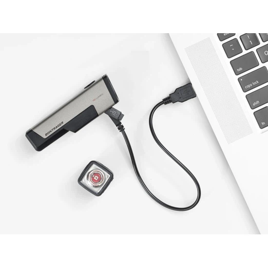 Zestaw lampek rowerowych Bontrager Ion Comp R/Flare R City (Metaliczny ciemnoszary Gunmetal)_5 thumbnail